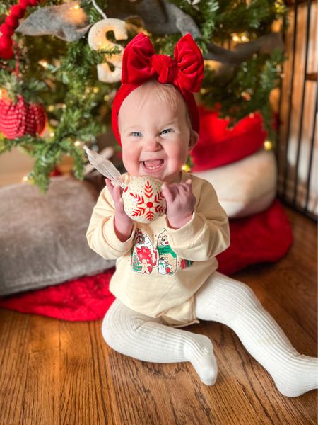 I may have gone over board with Christmas outfits but she looks so cute! 

#LTKHoliday #LTKbaby #LTKunder50