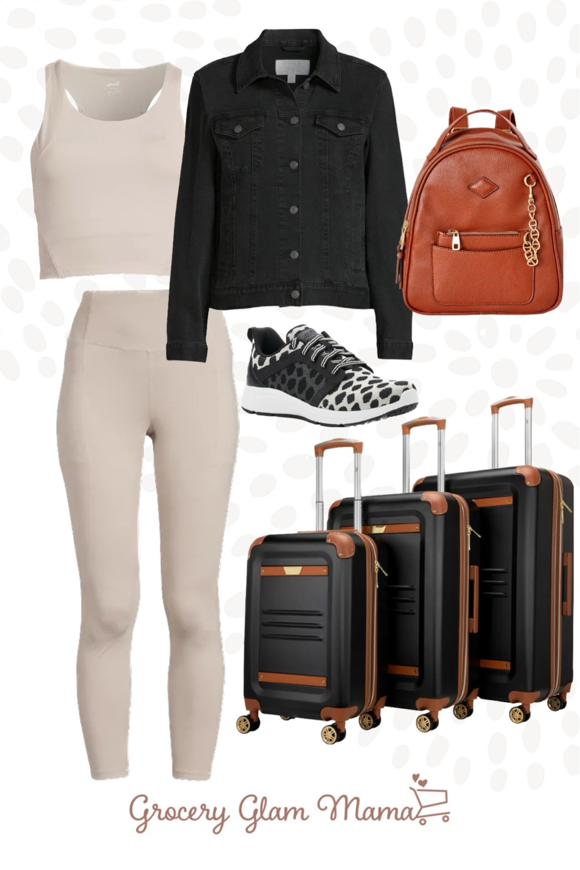 Travel outfit idea i found @walmart online!!!! @walmartfashion is killing it with their new athleisure wear too!!!
#ad #walmartfashion #IYWYK #walmartfinds

#LTKtravel #LTKunder50 #LTKstyletip