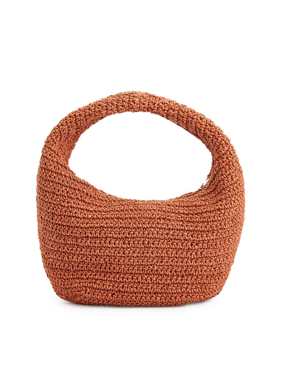 Rounded Straw Bag | ARKET (US&UK)