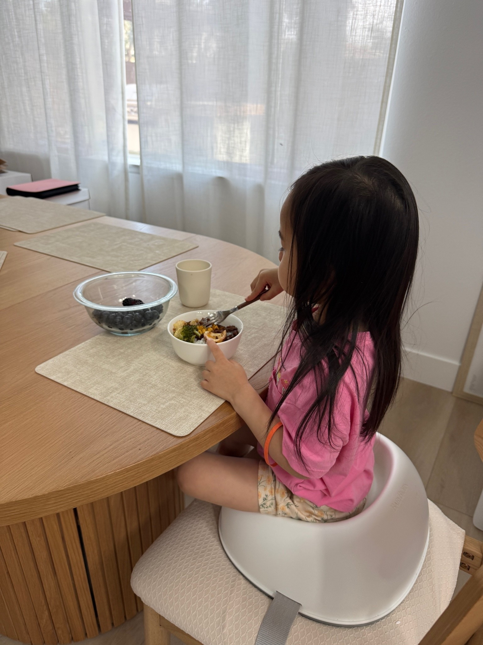 lunch time ! #toddlerlunch #transformertable #boosterseat #toddlermom

#LTKmomlife #LTKHome #LTKKids