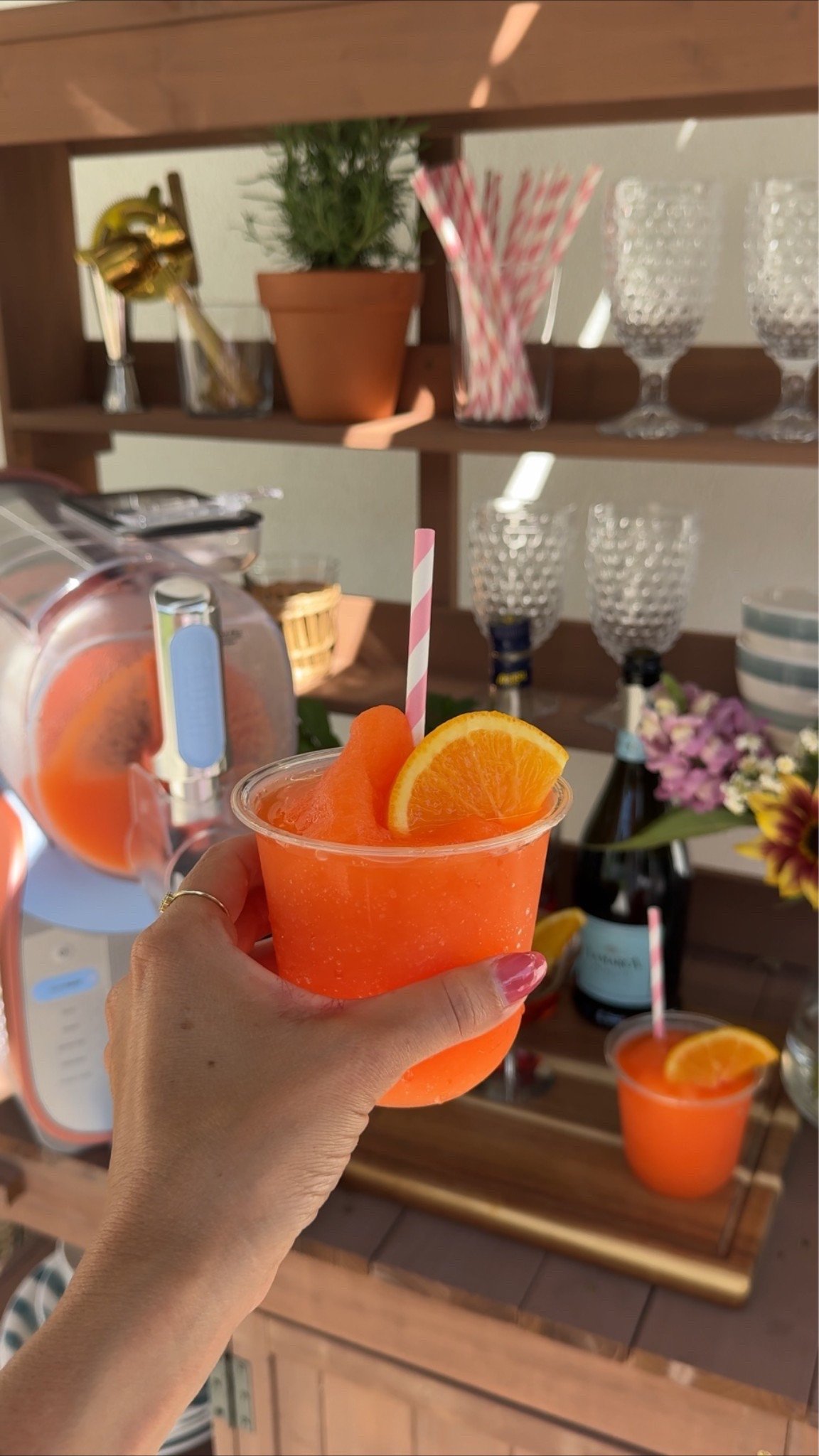 Slushi Aperol spritz!!
