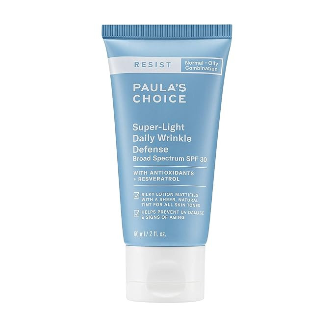 Amazon.com: Paula's Choice RESIST Super-Light Daily Wrinkle Defense SPF 30 Matte Tinted Face Mois... | Amazon (US)