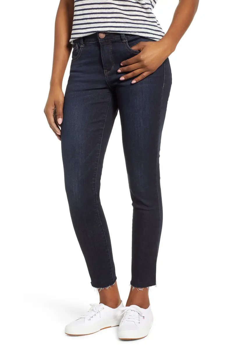 'Ab'Solution Raw Hem Skinny Jeans | Nordstrom