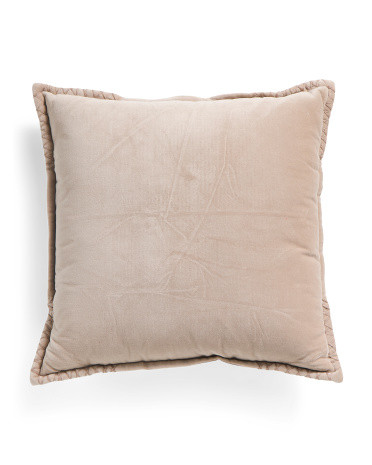 20x20 Indy Velvet Pillow | TJ Maxx