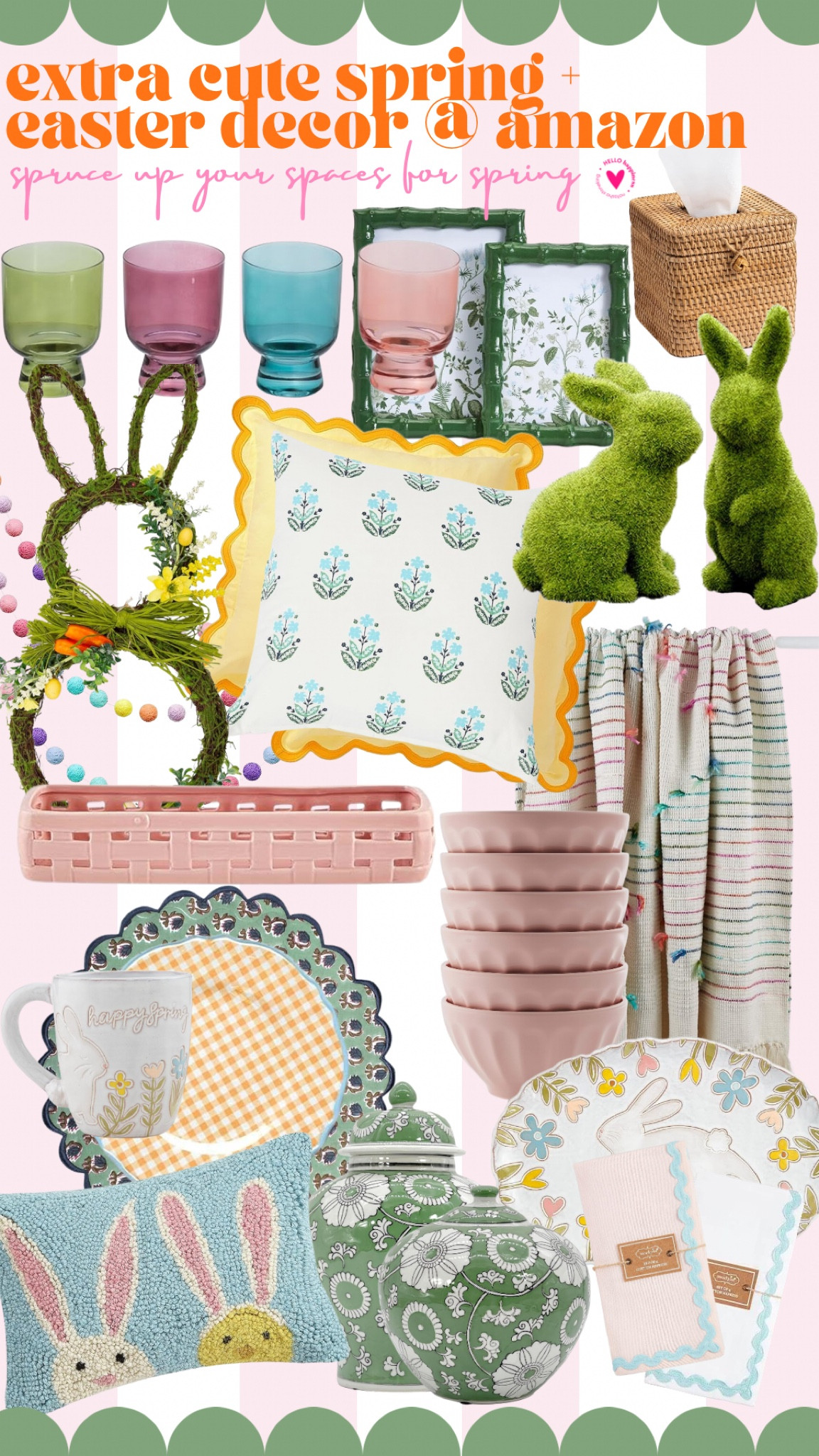 spring and Easter decor via Amazon!! 

#LTKhome #LTKfindsunder50 #LTKSeasonal