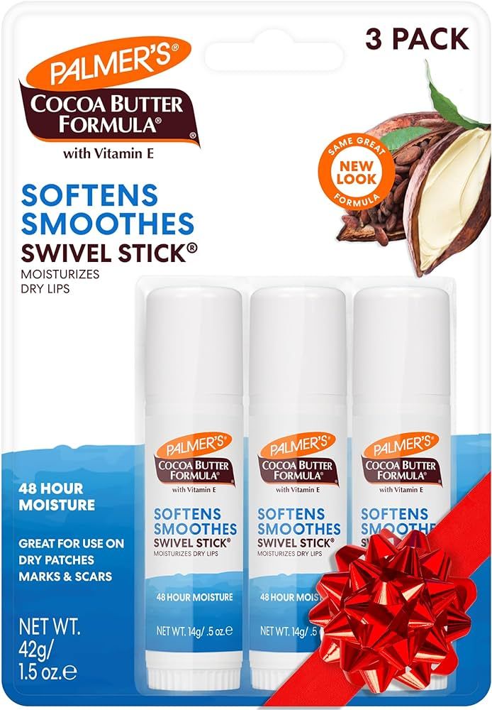 Palmer's Cocoa Butter Formula Moisturizing Swivel Stick with Vitamin E, Lip Balm Stocking Stuffer... | Amazon (US)