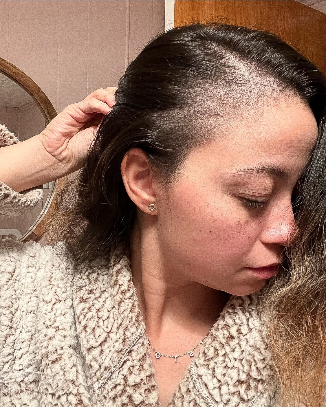 After one month of Mary Ruth Organic hair growth vitamin! 

Postpartum hair loss, hair supplement, 6 month postpartum hair loss 

#LTKbeauty #LTKMostLoved