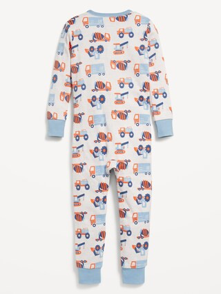 Unisex Snug-Fit 2-Way-Zip Pajama One-Piece for Toddler &amp; Baby | Old Navy | Old Navy (US)