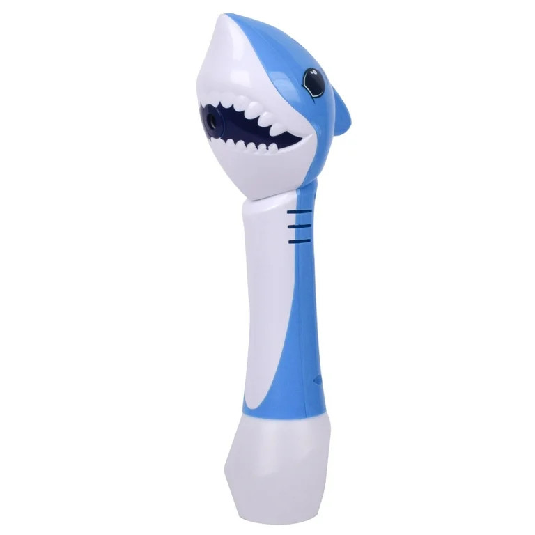 Play Day Shark Bubble Wand with Lights and Sounds, 4oz Solution - Unisex, Children Ages 3+ | Walmart (US)