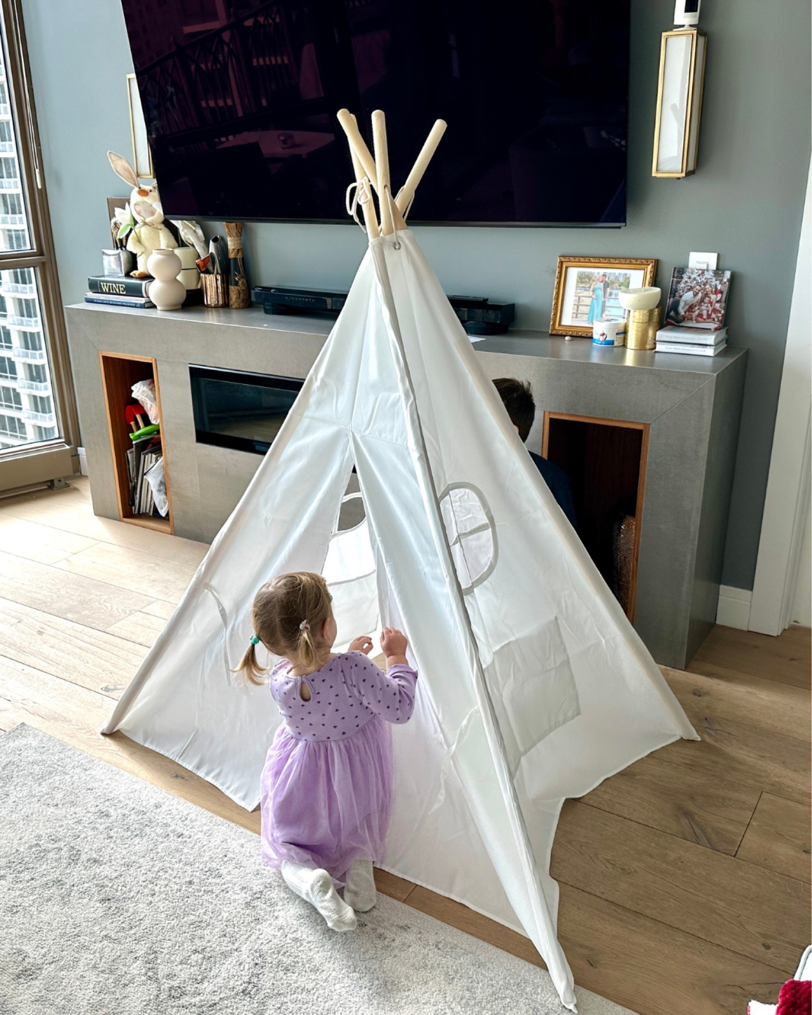 Create magical moments with our Teepee Tent for Kids! ⛺✨ Perfect for indoor adventures, reading nooks, and imaginative play. Tap to bring joy and creativity to your child's space! #KidsTeepee #PlaytimeFun #ImaginationStation #IndoorAdventure #ShopNow #ChildhoodMagic #KidsRoomDecor #CreativePlay

