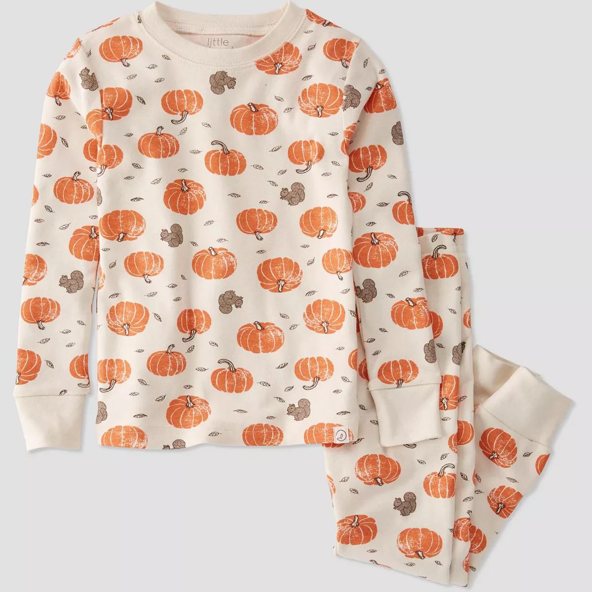 Toddler Little Planet by Carter's Organic Cotton Pajamas Set in Harvest Pumpkins | Kohl's