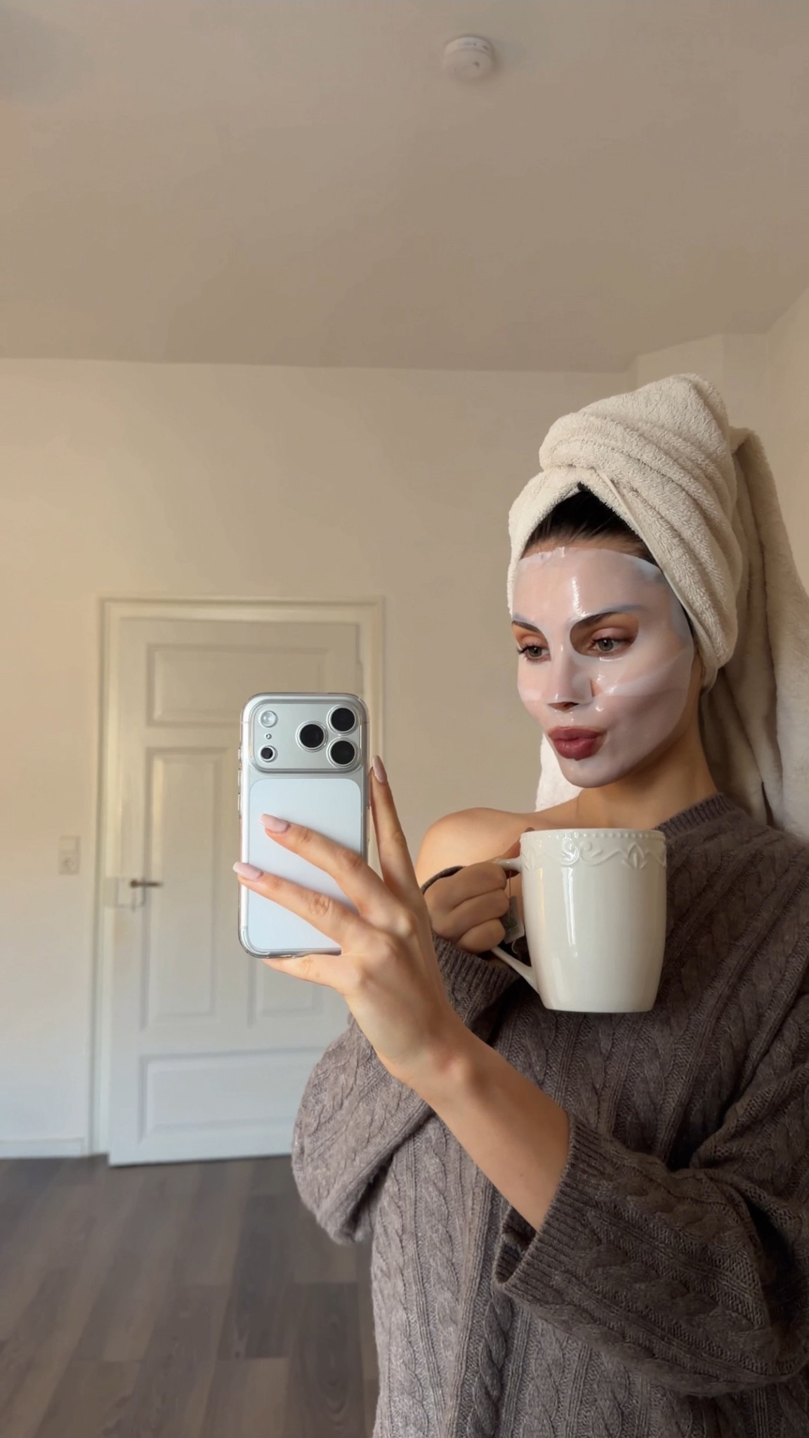 Cable knit Pullover 🤎