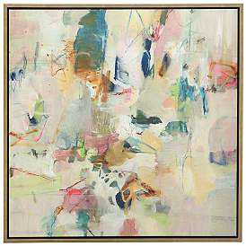 Uttermost Party Time 41 3/4" Square Framed Canvas Wall Art | www.lampsplus.com | Lamps Plus