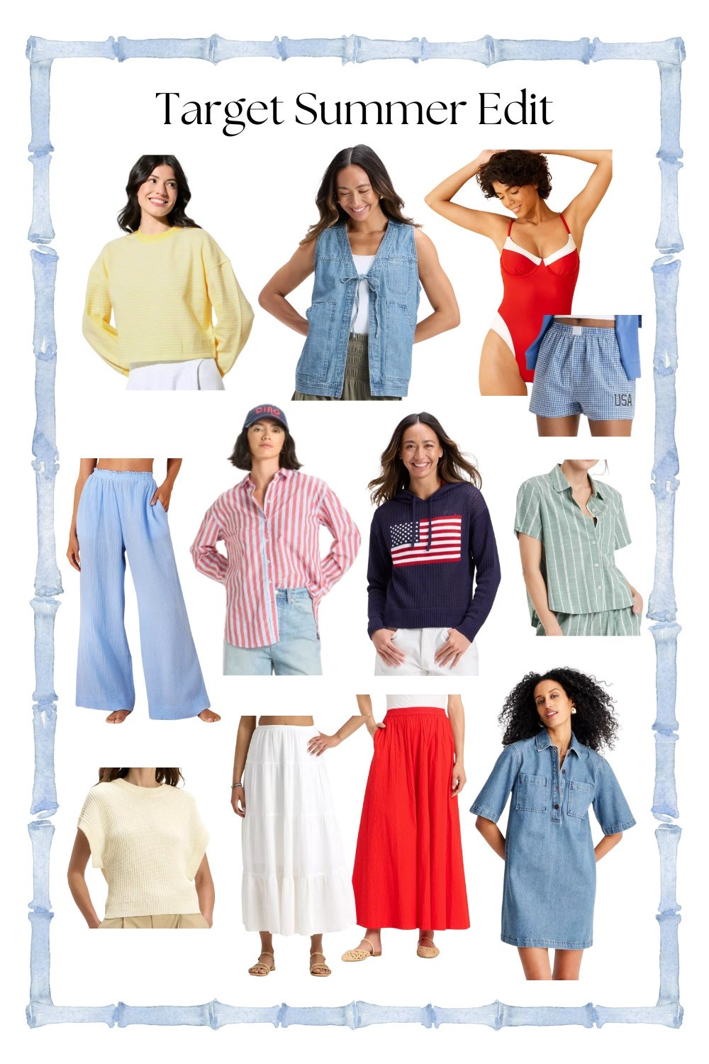 Target summer new arrivals #coastalsummer #coastaloutfit #redwhiteandblue #nantucket #nancymeyers
