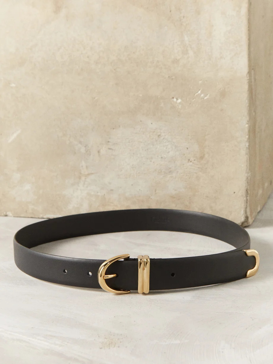Bambi smooth-leather belt | Khaite | Matches (US)