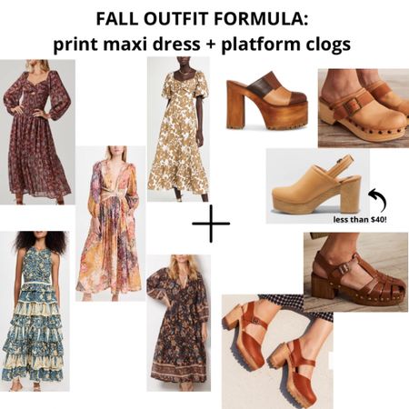 Maxi Dress + Clogs

Maybe it’s the Dutch half of me, but I’m obsessed with the clog trend. Choose a platform version to keep it fresh!

#LTKSeasonal #LTKstyletip #LTKshoecrush