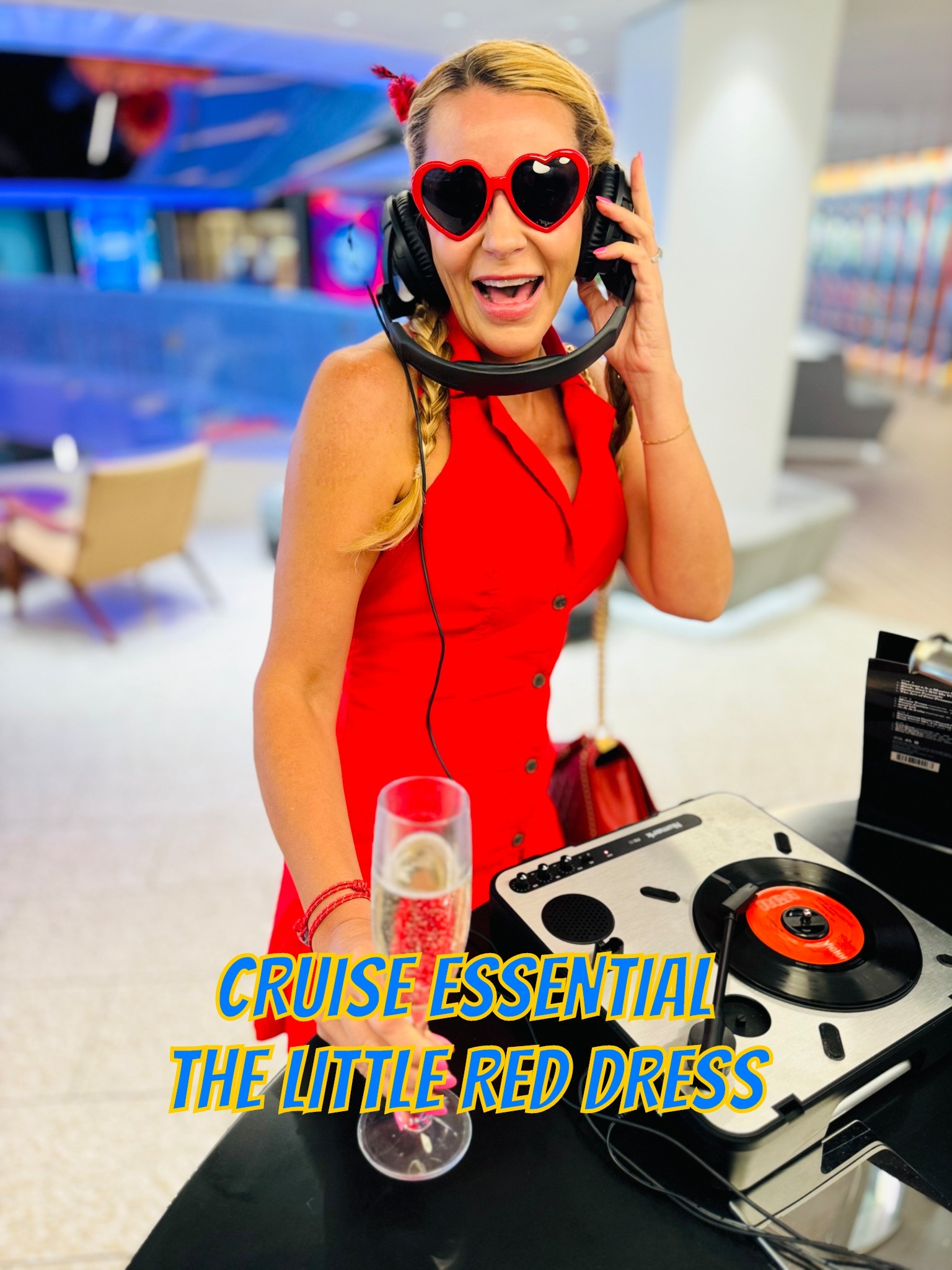 🔥 The one dress you need for cruise nights: this little red number is lightweight, wrinkle-resistant, and flirty without trying too hard. I wore it from dinner to dancing and felt like the whole deck turned into my runway 💃🌊 Linked it in my LTK with my cruise-night essentials: walkable heels, anti-frizz hair oil, jewelry that won’t tarnish in salty air, and the one bag that actually fits everything. ➡️ Find it all in my LTK under “Cruise Looks” and save this for your next vacation! #LTKFinds #LTKUnder100 #LTKTravelStyle #CruiseOutfitInspo #WhatToWearOnACruise #VacationOutfits #RedDressLook 

#LTKTravel #LTKStyleTip #LTKFindsUnder100
