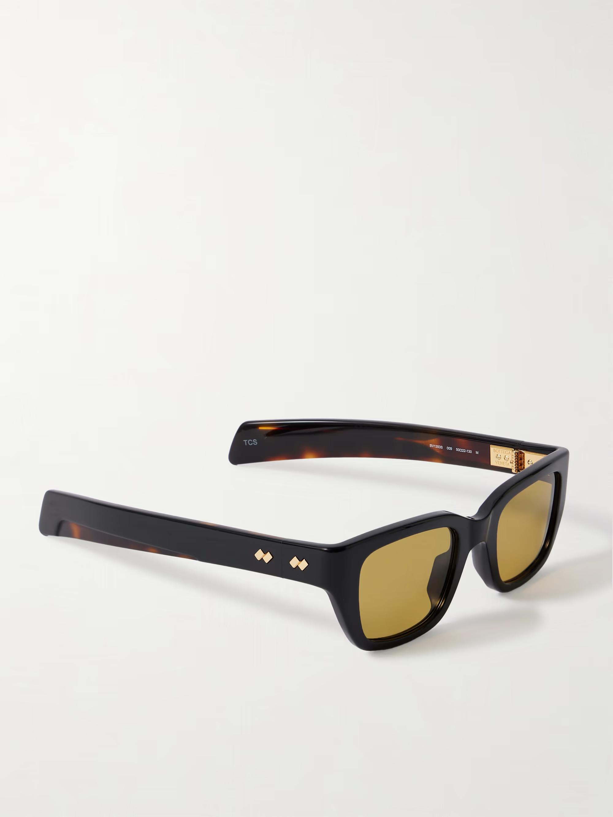 Ribbon square-frame acetate sunglasses | NET-A-PORTER (US)