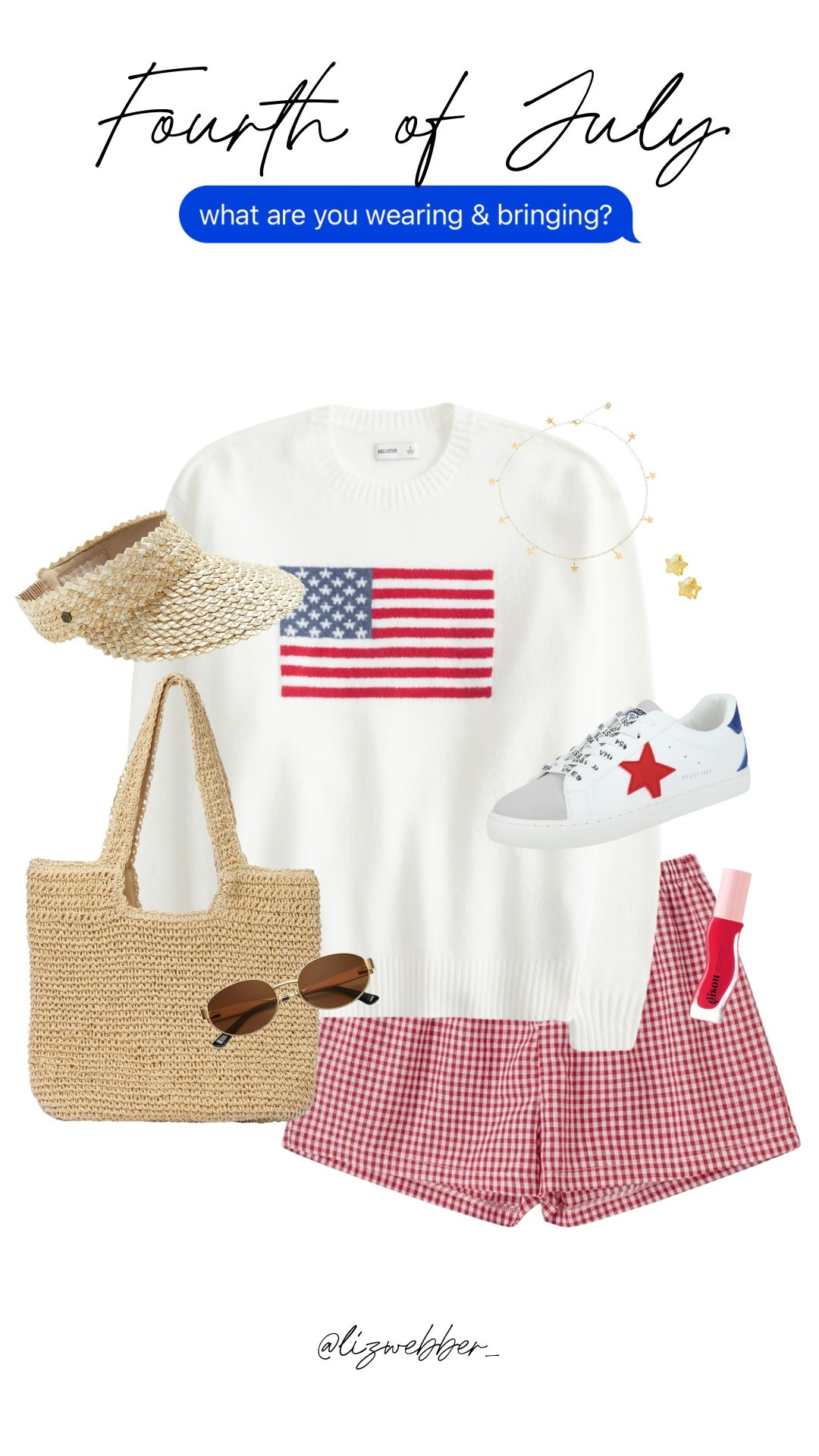 What I’m Wearing & Bringing for the Fourth of July!!! ⭐America

#LTKStyleTip #LTKSeasonal #LTKShoeCrush
