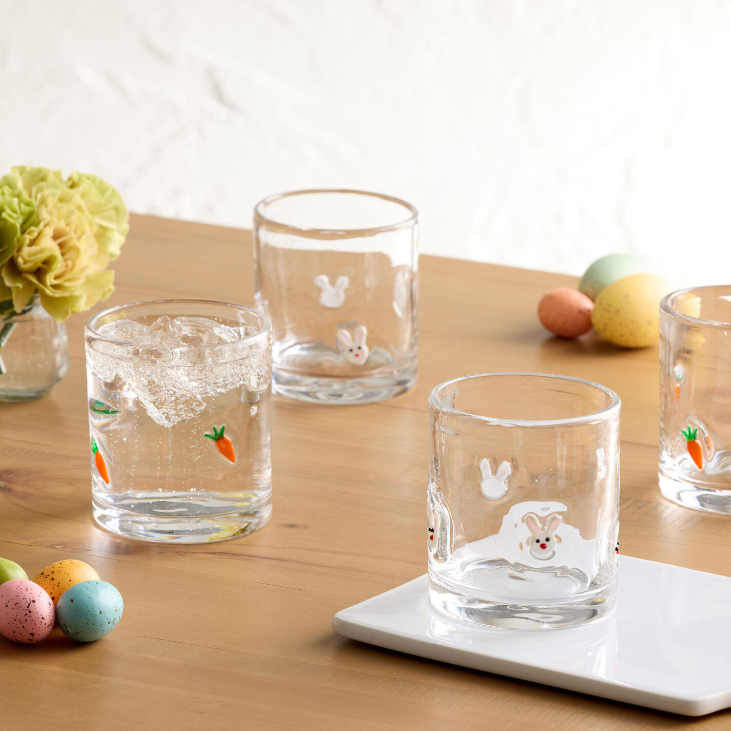 Charm Easter Inlay Double Old Fashioned Glass | World Market