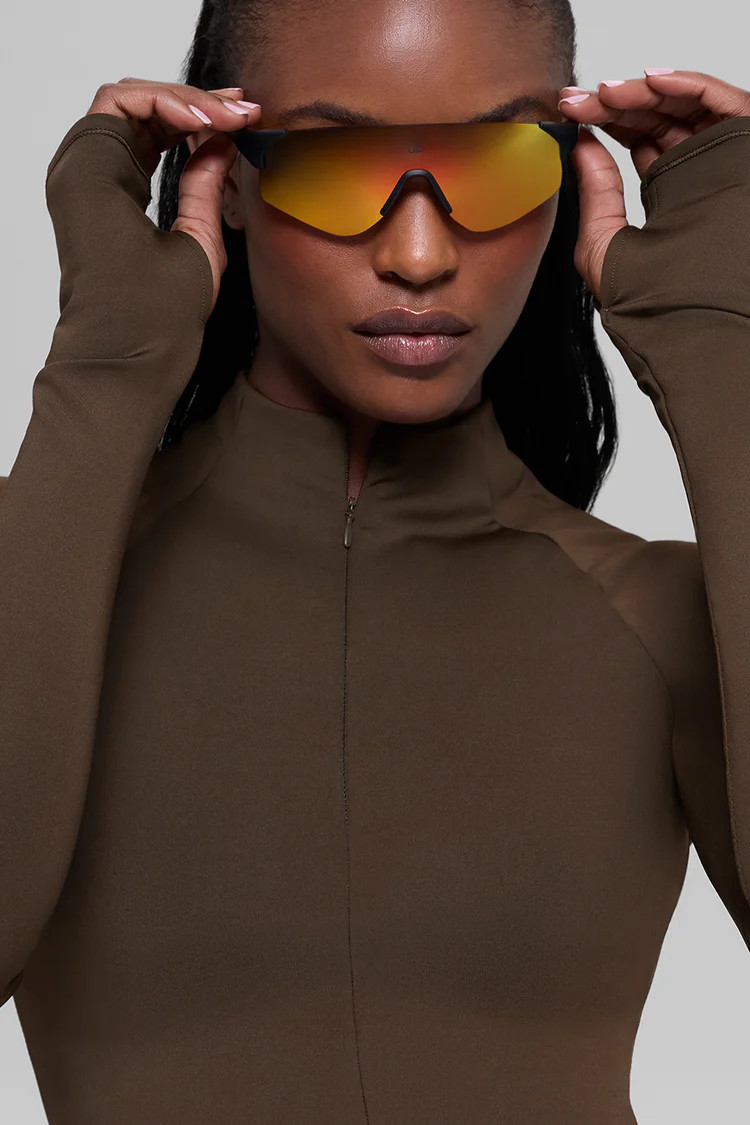 Airlift Winter Warm 1/4 Zip Long Sleeve | Alo Yoga (US)