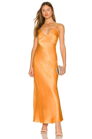 Bardot Malinda Slip Dress in Tangerine from Revolve.com | Revolve Clothing (Global)