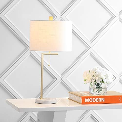 JONATHAN Y JYL1043A Alyssa 24.5" Metal/Marble LED Table Lamp, Contemporary for Bedroom, Living Room, | Amazon (US)