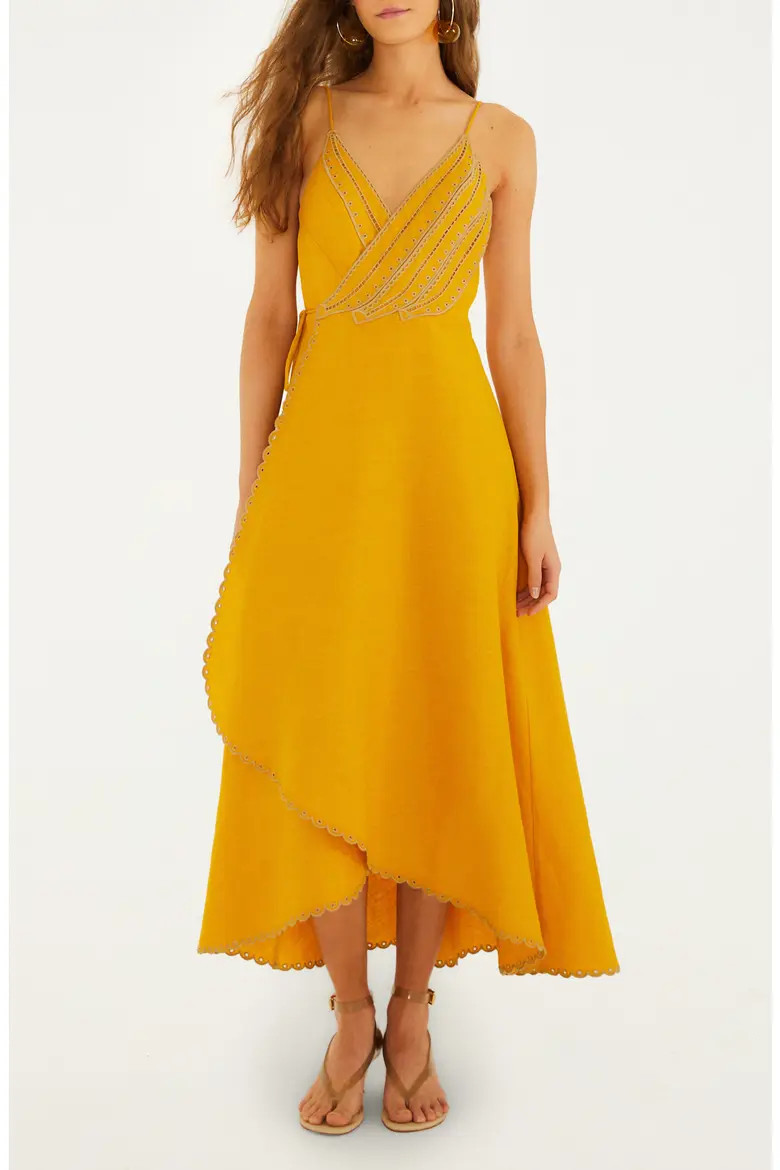 Bananas Maxi Wrap Dress (Women) | Nordstrom | Nordstrom