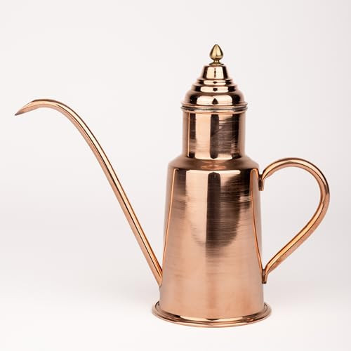 Harsh Handmade 100% Pure Copper Olive Oil Dispenser, 17 Oz, Turkish Design, with Cloth Pouch, Elegant and Authentic Kitchen Storage | Amazon (US)