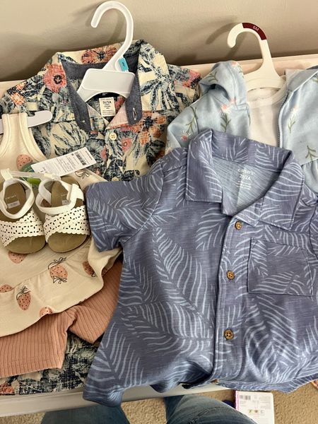 Kids mini haul from carters! Little planet outfit for baby girl, plus a clearance April showers outfit, and summer button downs for the boys! 

#LTKxTarget #LTKkids #LTKfindsunder100