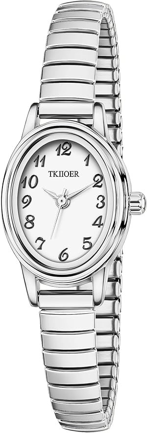 Small Gold Watches for Women, Easy to Read Ladies Analog Watch, 30M Waterproof, Luminous Dial, St... | Amazon (US)