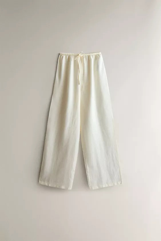 LINEN TROUSERS | Zara UK