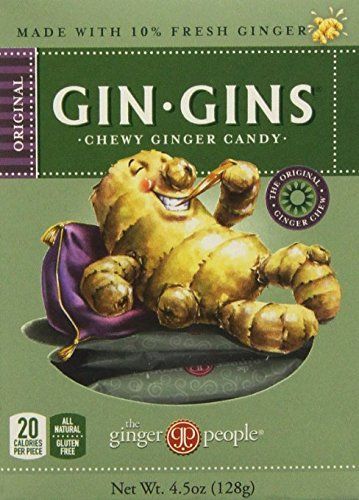 Gin-gins Original Chewy Ginger Candy 4.5 Oz (Pack of 6) | Amazon (US)