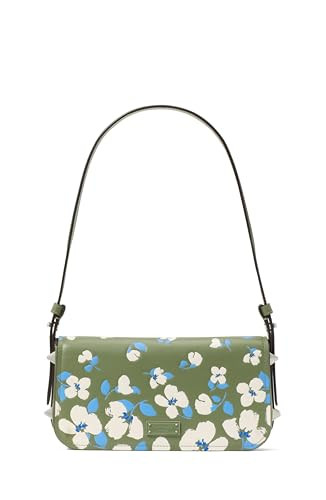 kate spade new york Liv Painterly Bouquet Embossed Smooth Leather Small East West Shoulder | Amazon (US)