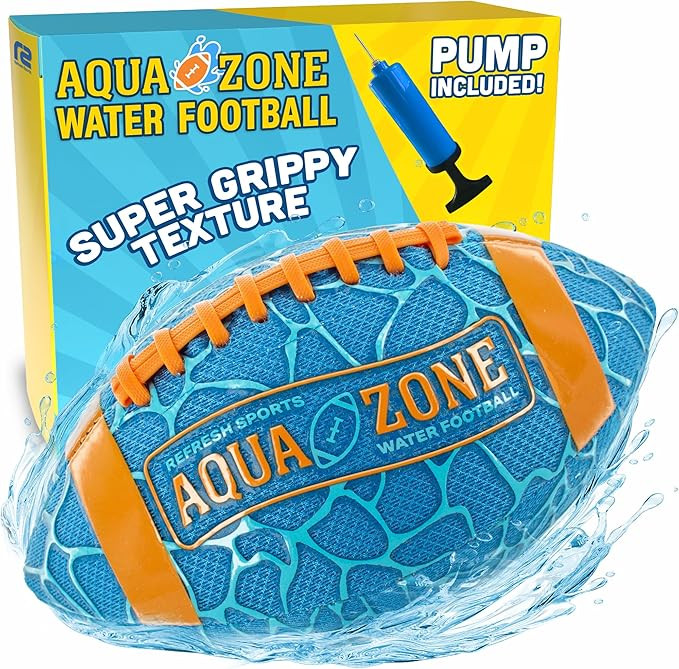 Water Football for Pool & Beach - Best Pool Toys for Kids All Ages - Easy Grip & Soft to Catch Fo... | Amazon (US)