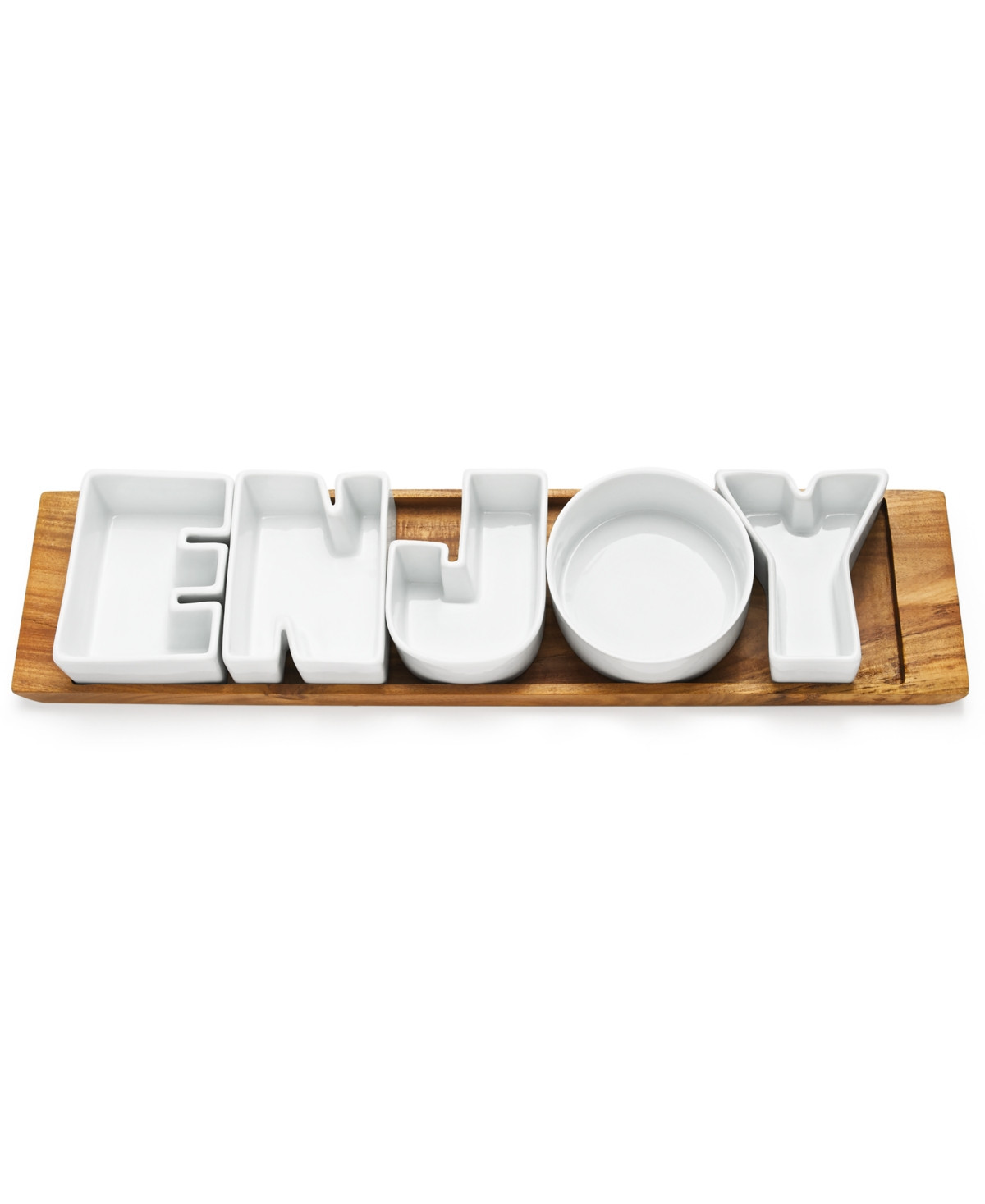 The Cellar Words Enjoy Serving Set, Created for Macy's | Macy's
