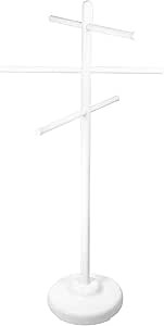 SWIMLINE HYDROTOOLS 89032 Free Standing Poolside Adjustable-Towel Rack With Water Weighted Base T... | Amazon (US)