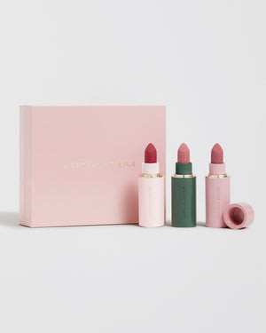 Lip Suede Matte Lipstick Trio | Curated Makeup Gift Set | Westman Atelier