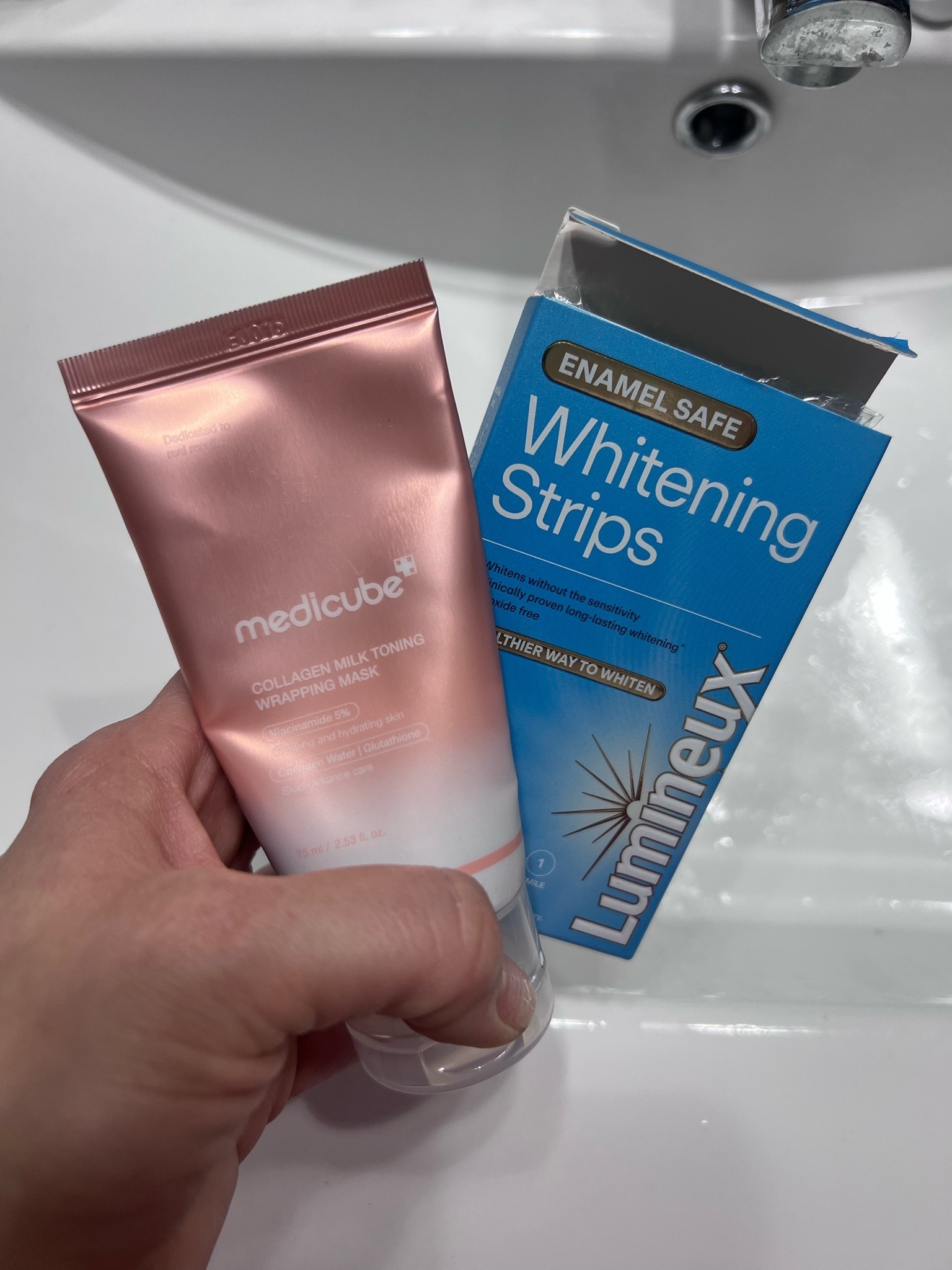 Face mask
Medicube face mask
Teeth whitening strips 
Over 40 beauty maintenance 
Amazon beauty essentials

#LTKOver40 #LTKBeauty #LTKselfcare