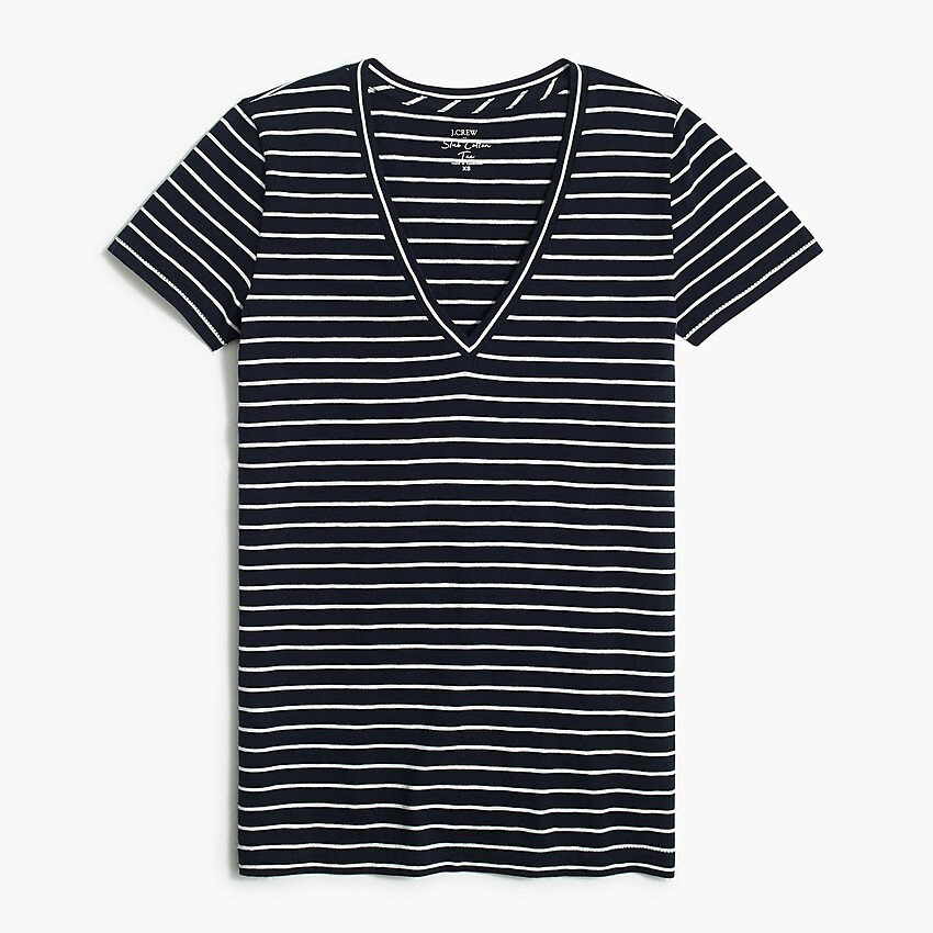 Vintage Cotton V-Neck Tee | J.Crew Factory