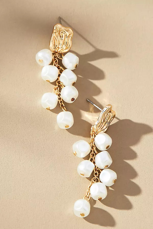 Multi Pearl Drop Earrings | Anthropologie (US)