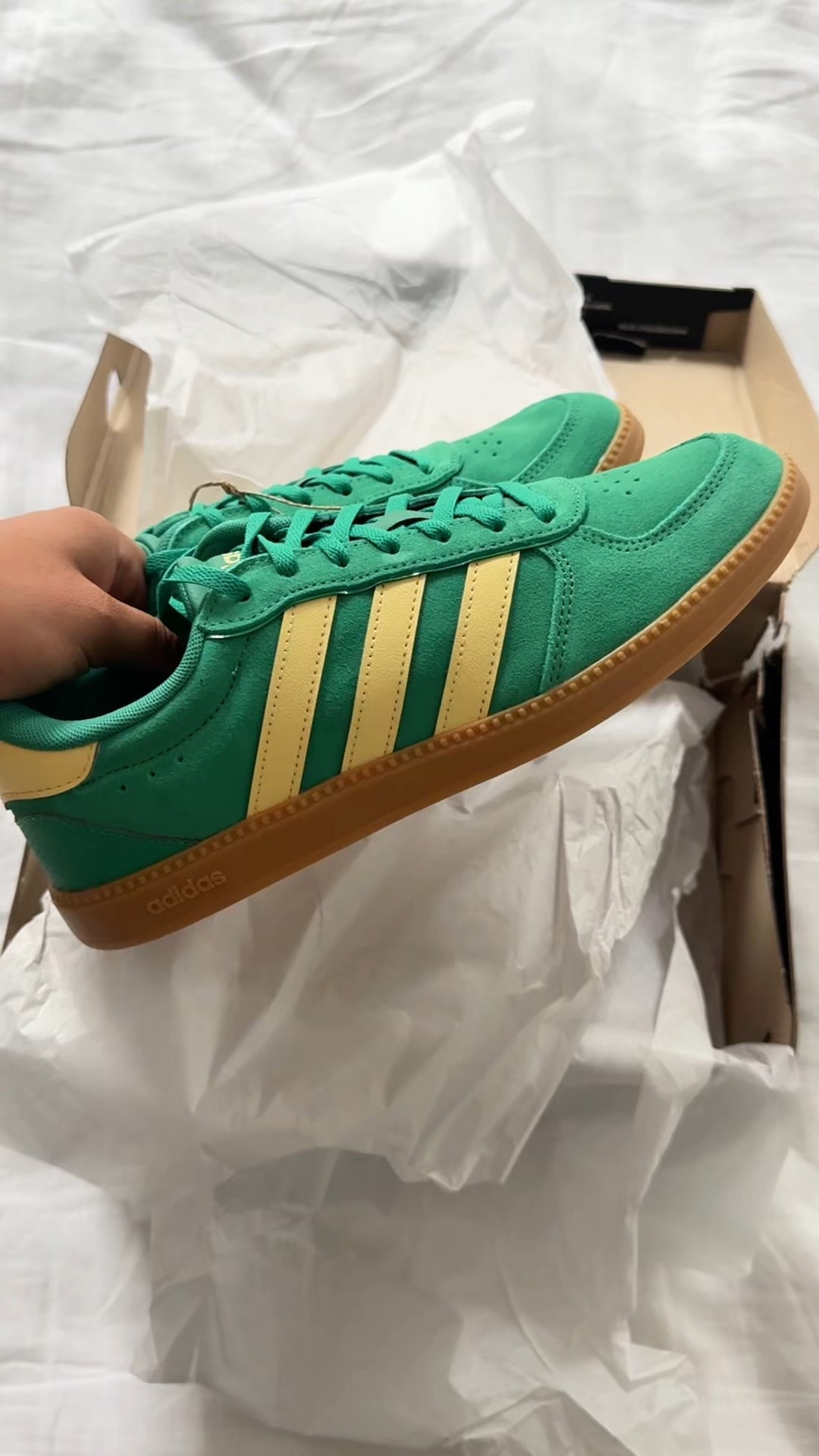 I’ve been wanting colored sneakers for a whiiile and i finally did it. I love this green and butter yellow combo! This is the adidas breaknet sleek sneaker and so far it’s super comfortable. On sale as I type this!

#LTKActive #LTKFindsUnder100 #LTKSaleAlert
