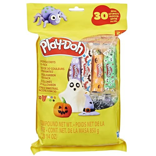 Play-Doh 30 Pack Spooky Colors, Individually Wrapped 1 Ounce Sticks for Halloween, Trick or Treat, or Fall Seasonal Arts & Crafts for Kids 2+ | Amazon (US)