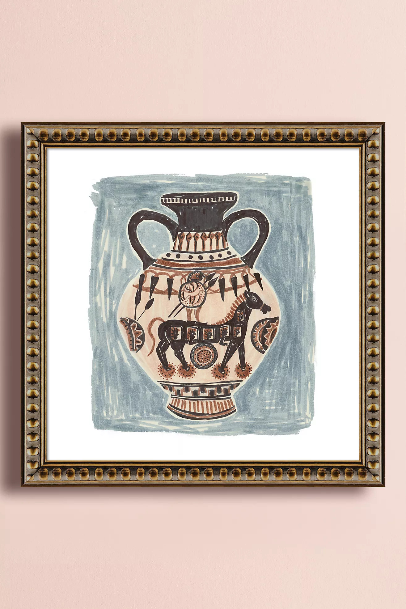 Trojan Horse by Jen Lindup Wall Art | Anthropologie (UK)