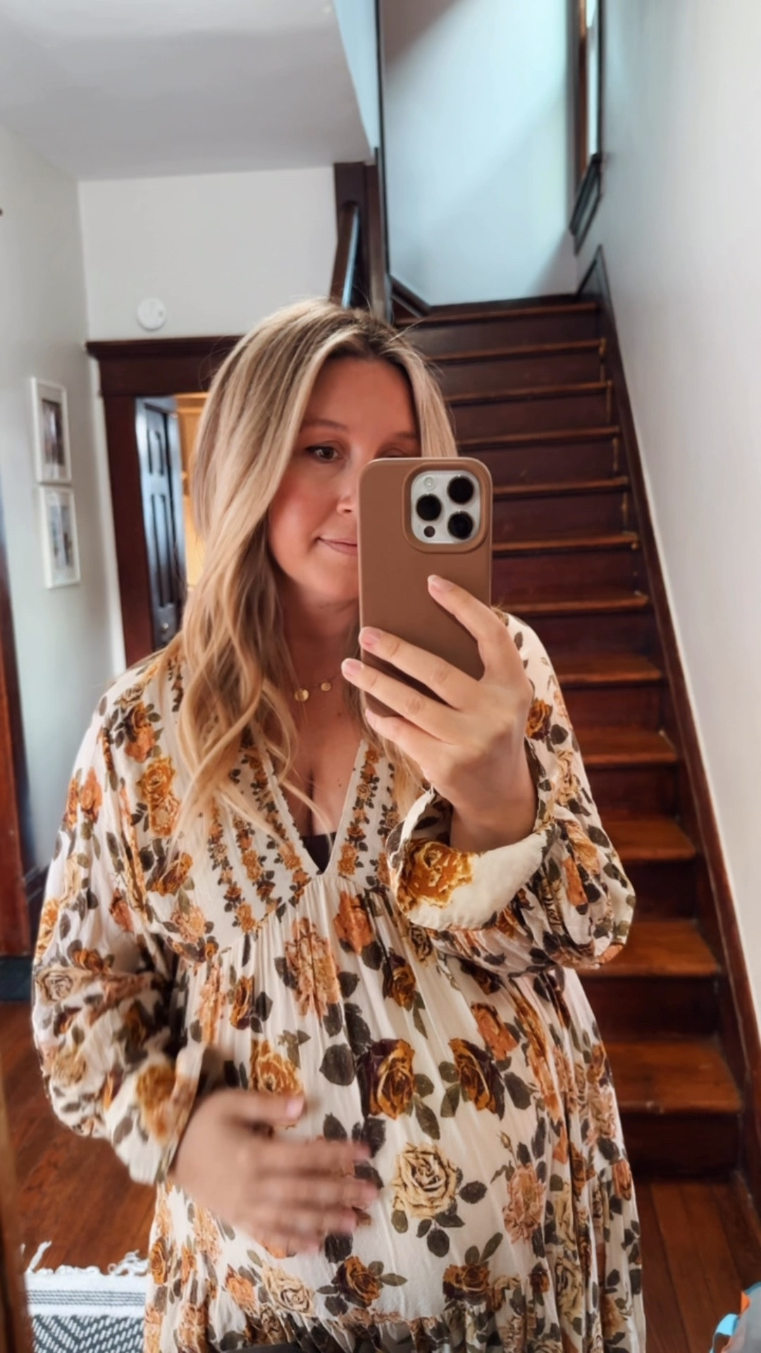 Fall maternity dress. This Free People maxi dress is on major sale and perfect for Thanksgiving.


#LTKmomlife #LTKgrwm #LTKBump