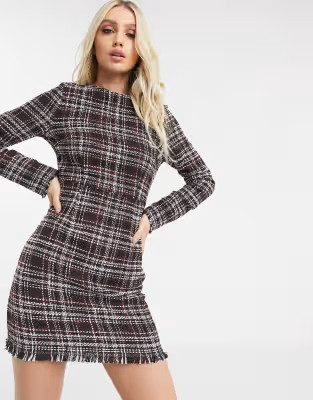 Missguided tweed shift dress | ASOS (Global)