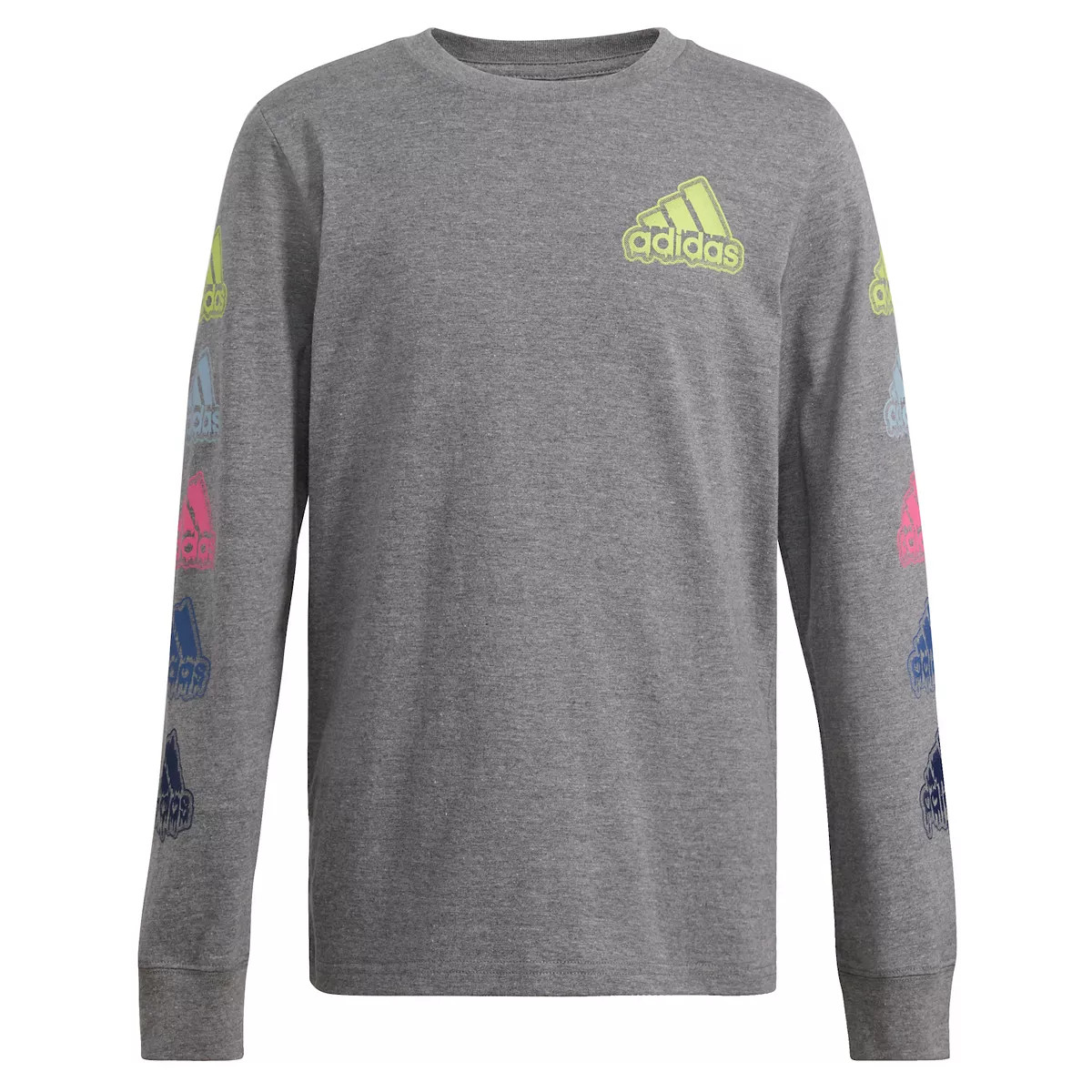 Boys 4-7 adidas Meltdown Heather Long Sleeve Tee | Kohl's