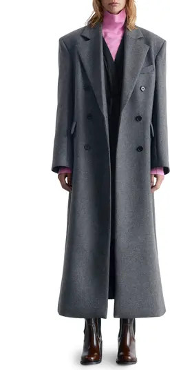 Longline Double Breasted Coat | Nordstrom