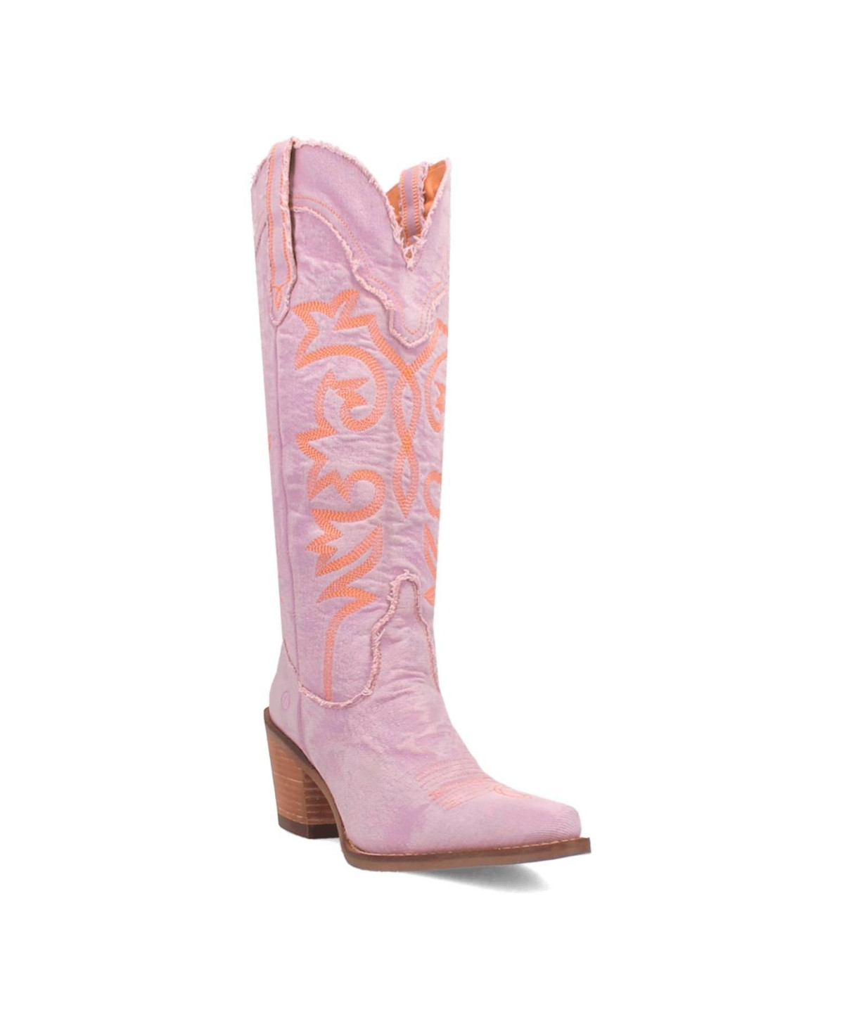 Dingo Women's Texas Tornado Denim Boots - Purple | Macy's