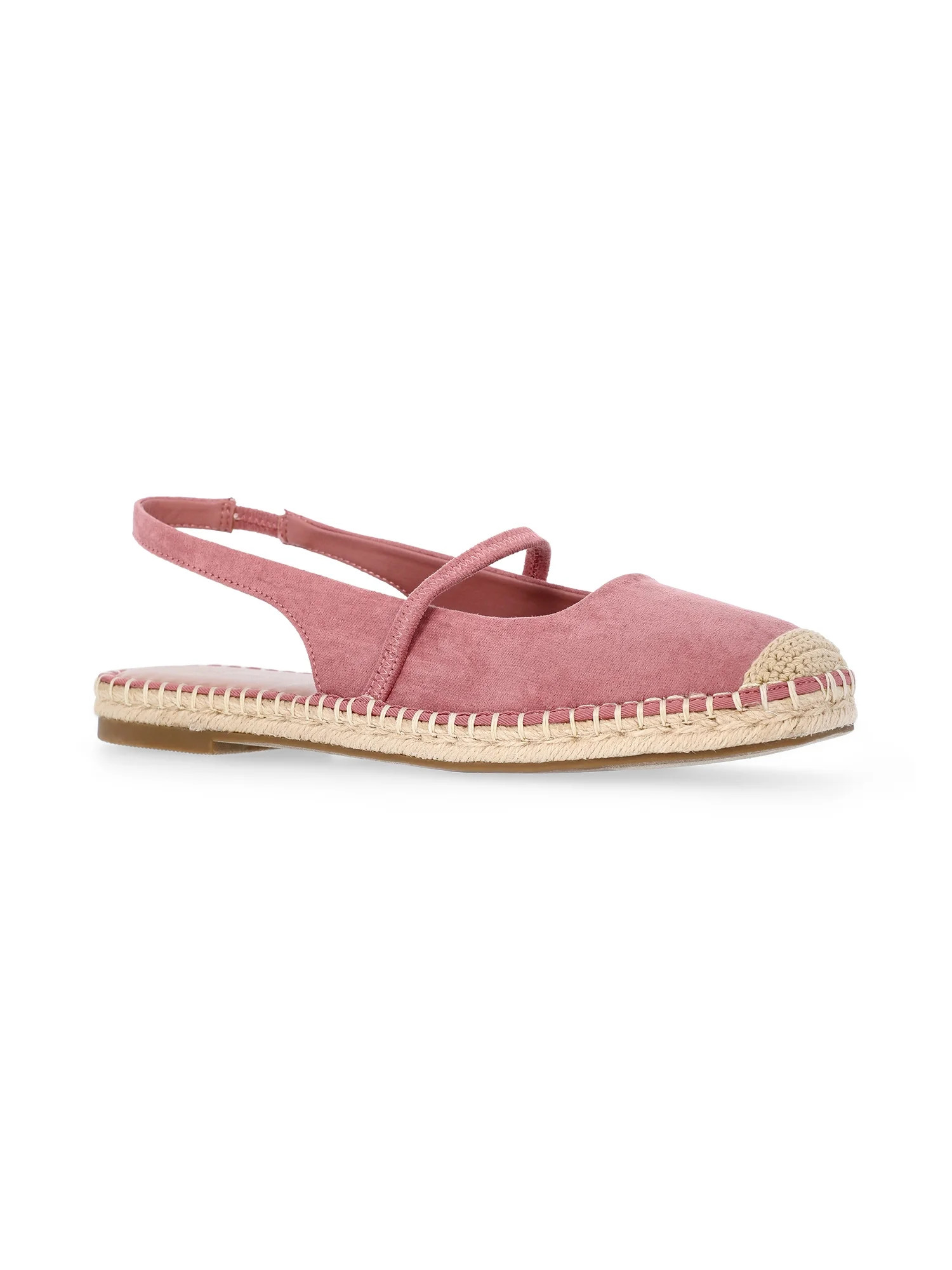 Time and Tru Women's Slingback Espadrille Shoes | Walmart (US)